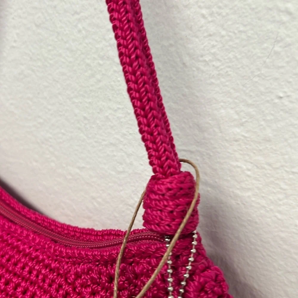 The Sak | Fusia Pink βJosieβ Shoulder Bag w/ Fruit Charms πππ - Picture 5 of 12